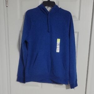 Tek Gear Blue Quarter-Zip Pullover Sweater